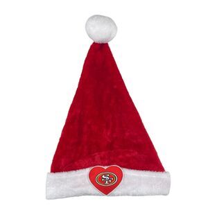 San Francisco 49ers NFL Christmas Santa Claus Hat